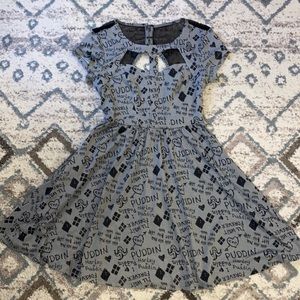 Suicide Squad grey dress sz S small